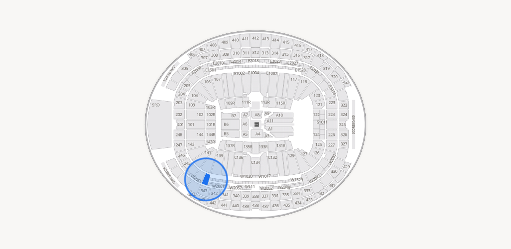 Allegiant Stadium Seating Chart