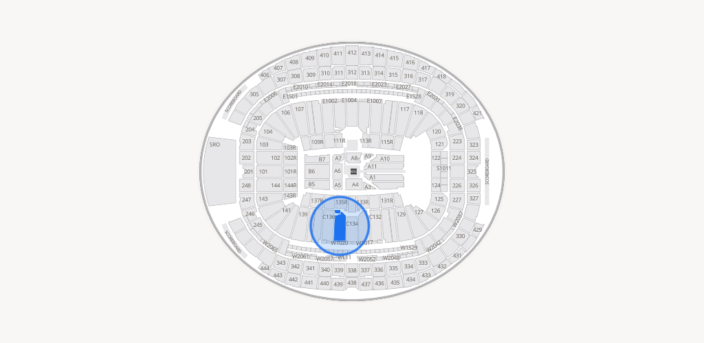 Allegiant Stadium Seating Chart