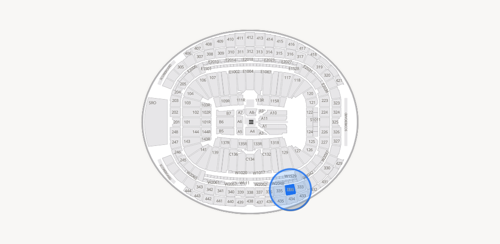 Allegiant Stadium Seating Chart