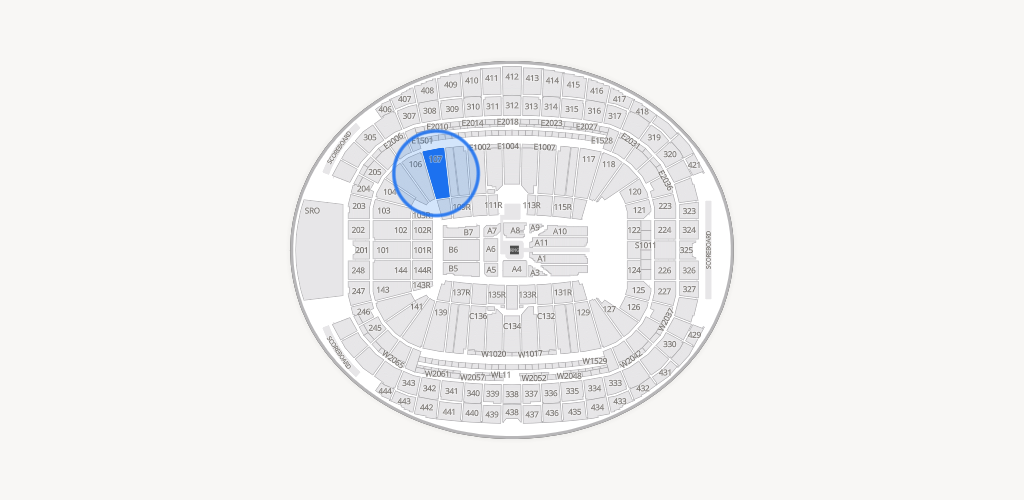 Allegiant Stadium Seating Chart