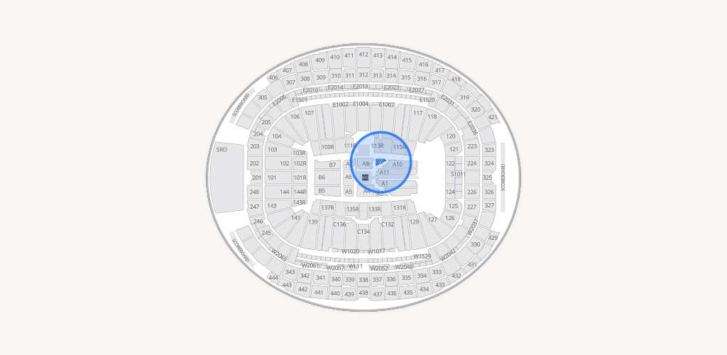 Allegiant Stadium Seating Chart