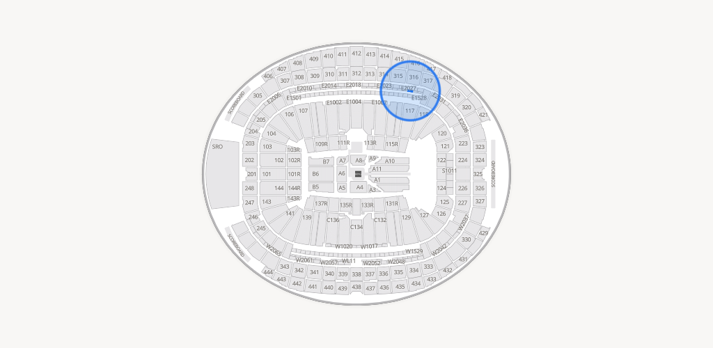 Allegiant Stadium Seating Chart