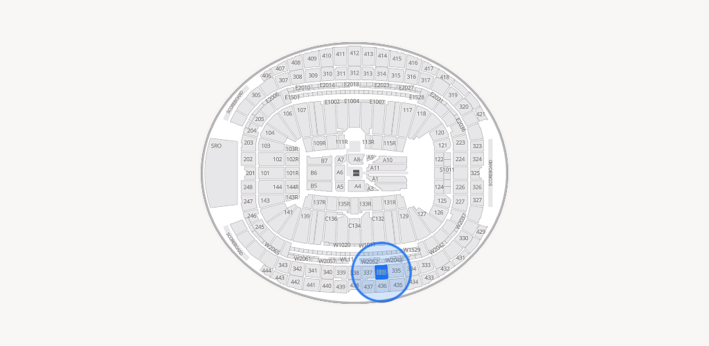 Allegiant Stadium Seating Chart