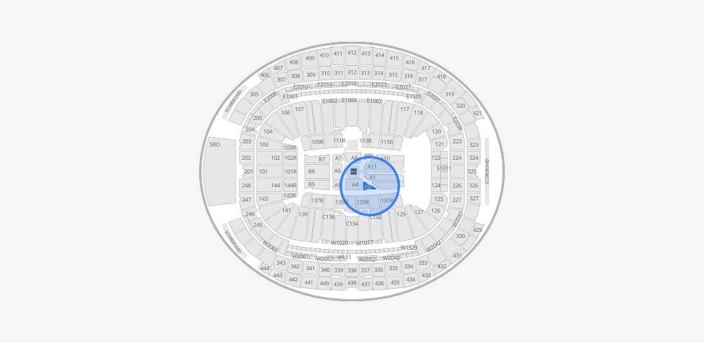 Allegiant Stadium Seating Chart