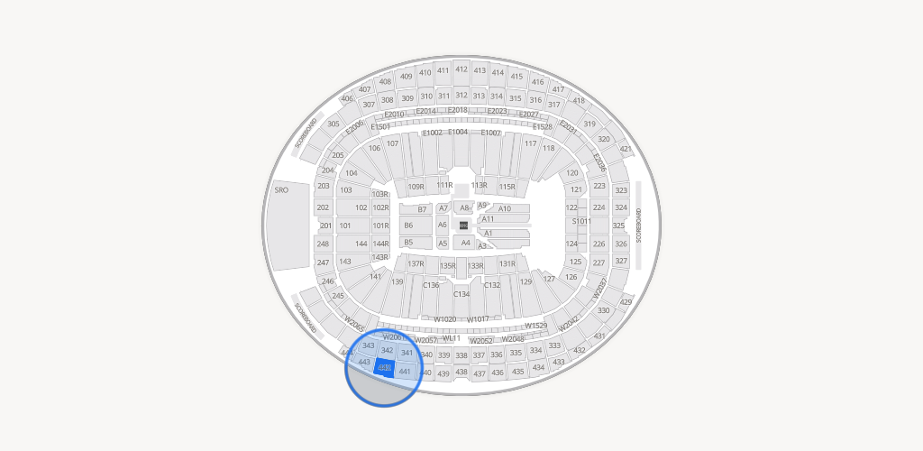 Allegiant Stadium Seating Chart