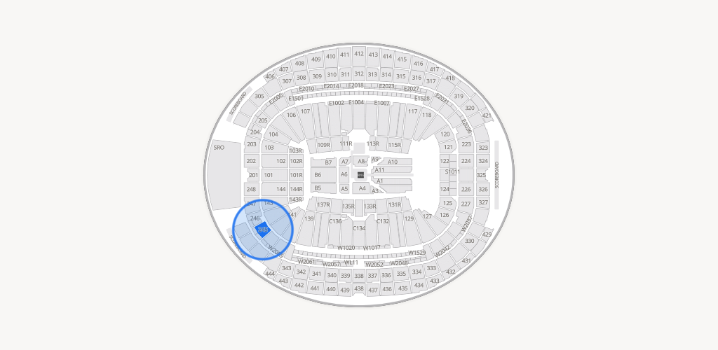 Allegiant Stadium Seating Chart