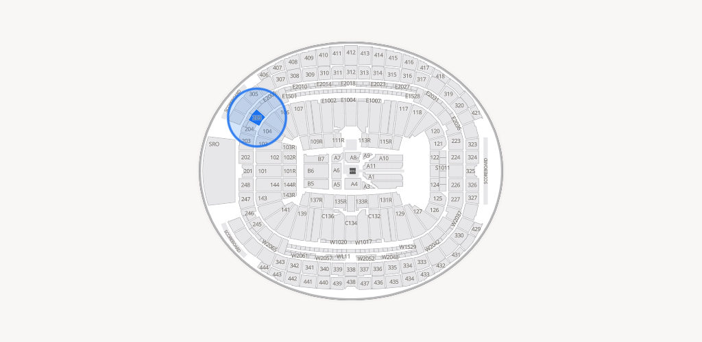 Allegiant Stadium Seating Chart