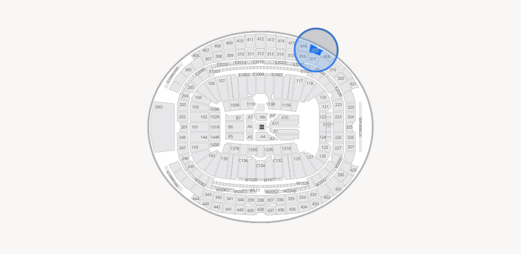 Allegiant Stadium Seating Chart