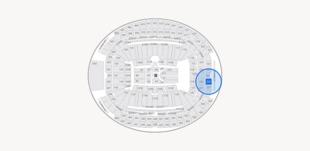 Allegiant Stadium Seating Chart