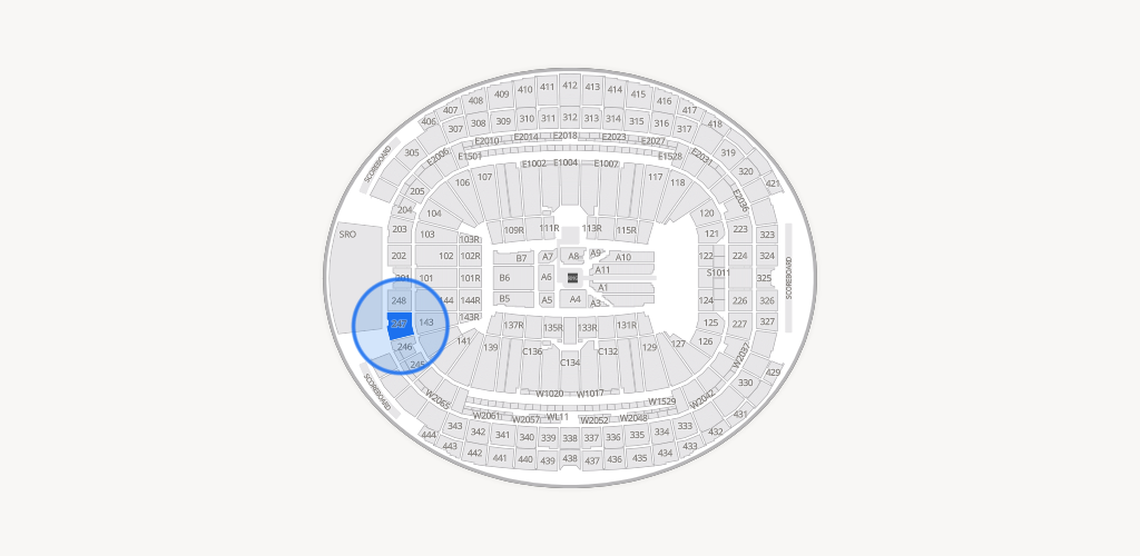 Allegiant Stadium Seating Chart