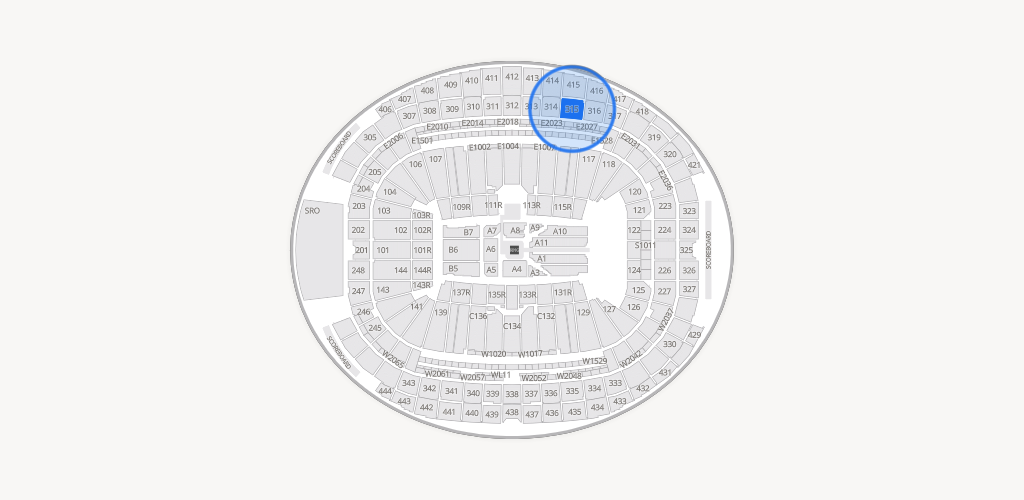 Allegiant Stadium Seating Chart