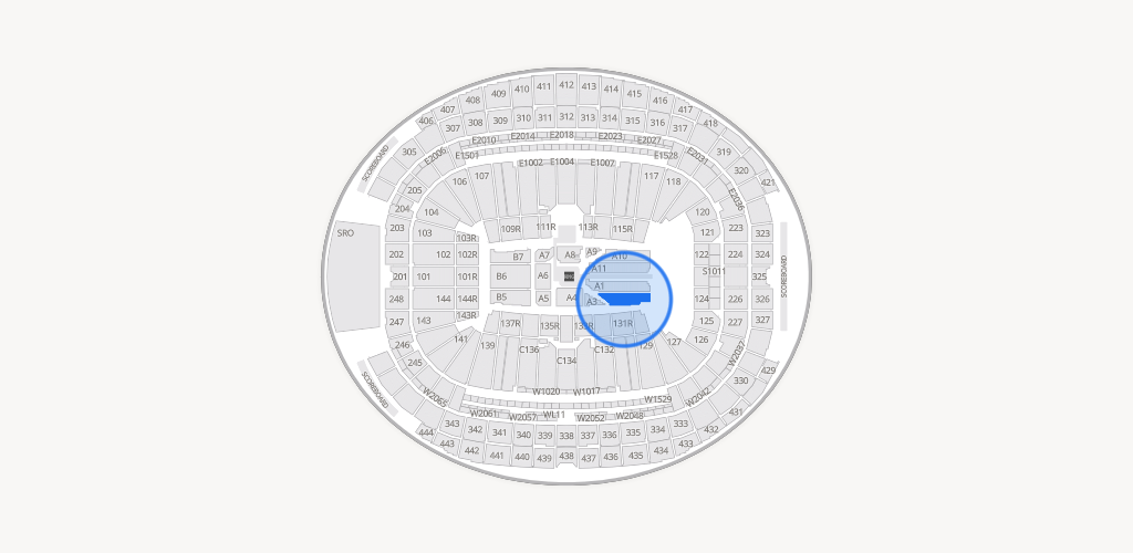 Allegiant Stadium Seating Chart