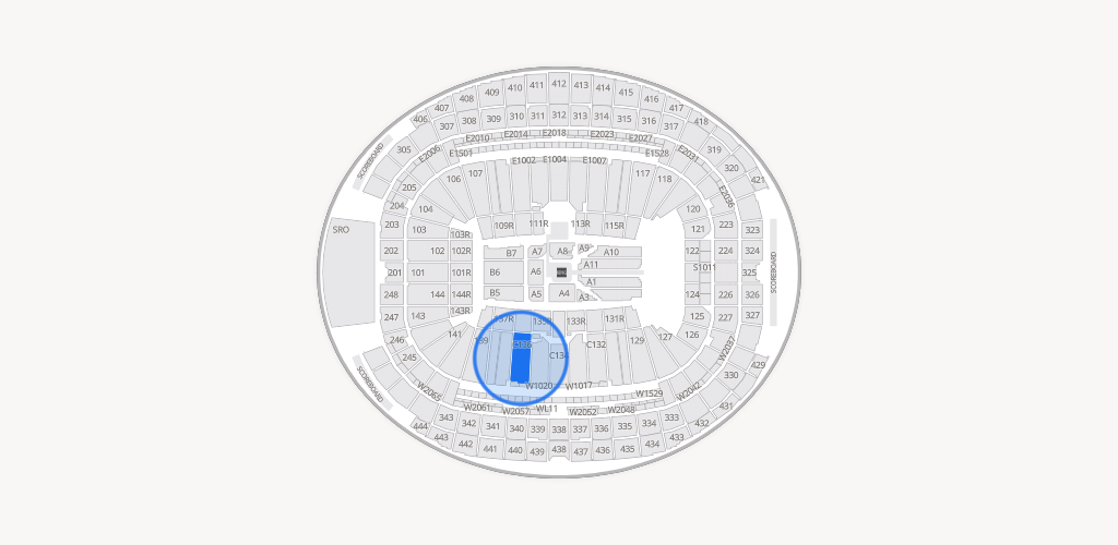 Allegiant Stadium Seating Chart