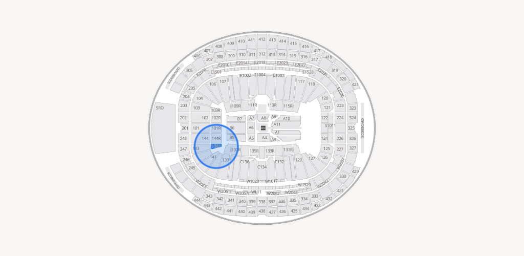 Allegiant Stadium Seating Chart