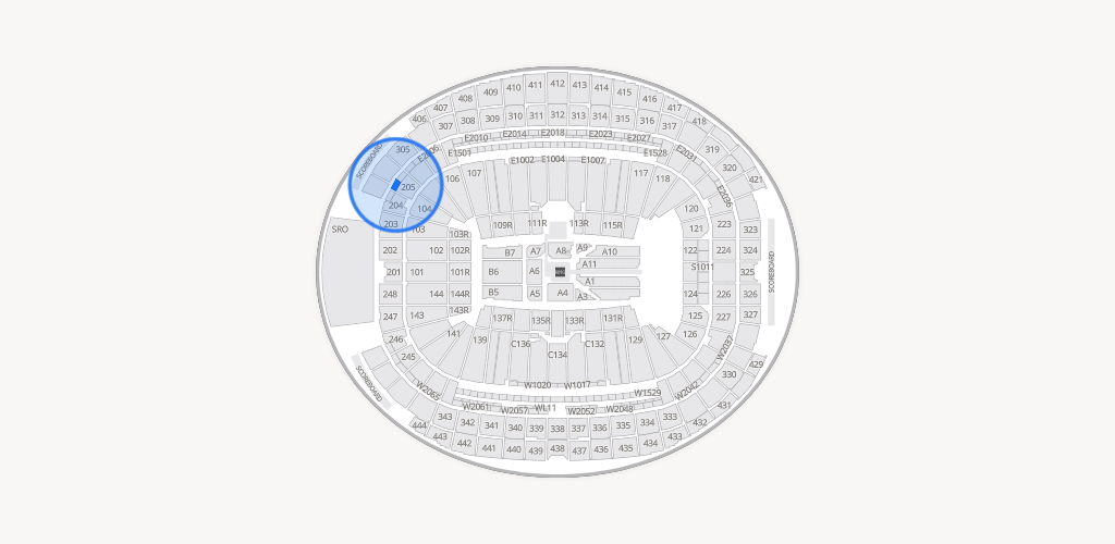 Allegiant Stadium Seating Chart