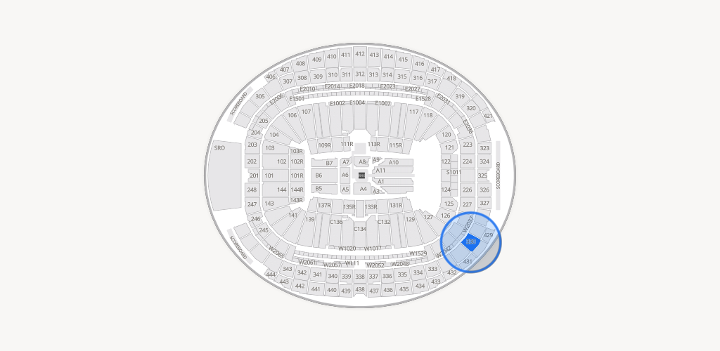 Allegiant Stadium Seating Chart