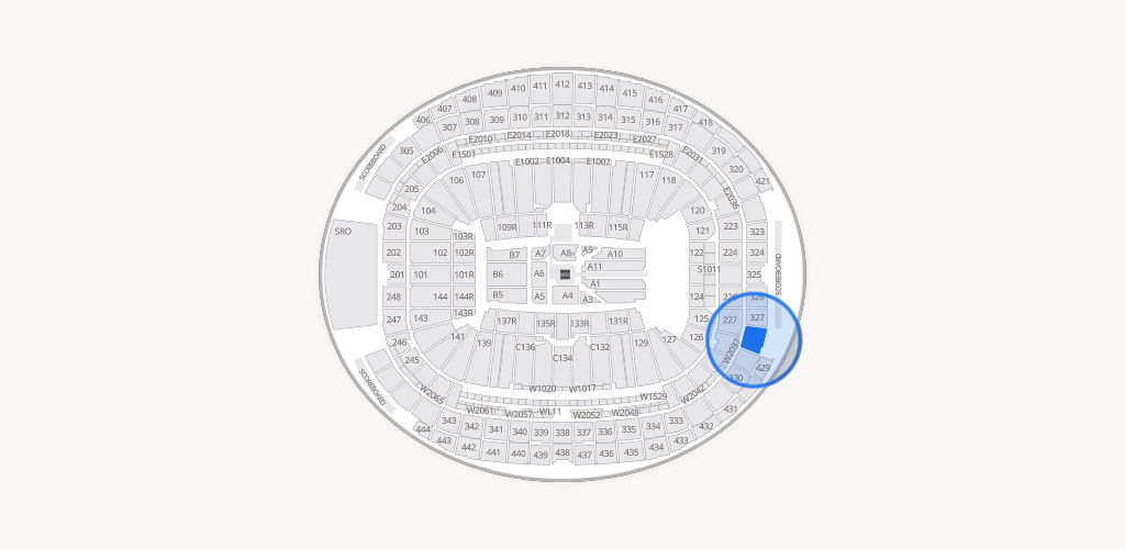 Allegiant Stadium Seating Chart