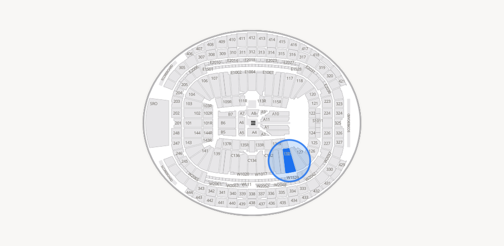 Allegiant Stadium Seating Chart