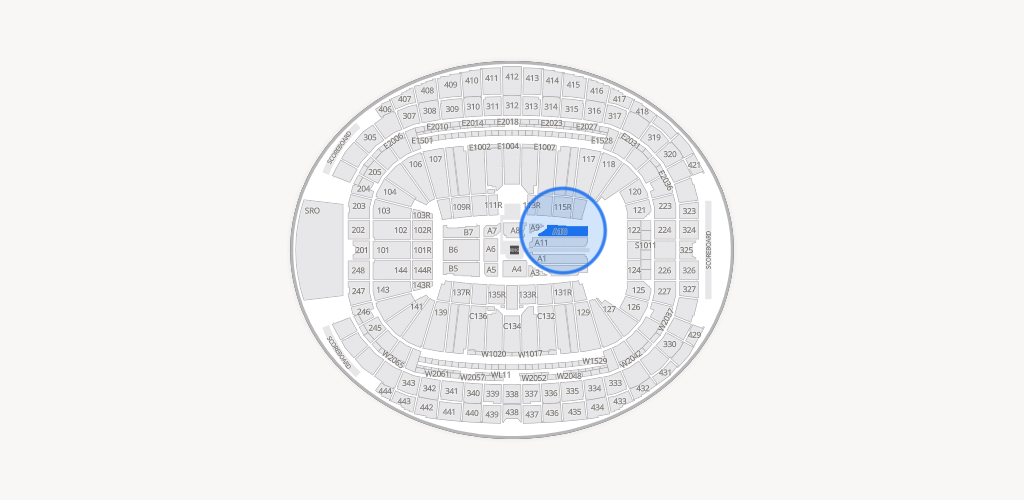 Allegiant Stadium Seating Chart