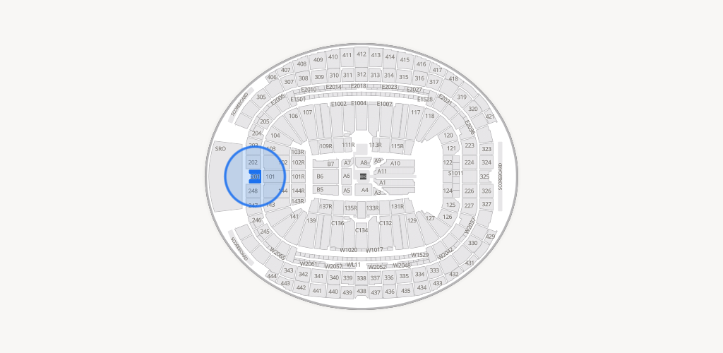 Allegiant Stadium Seating Chart