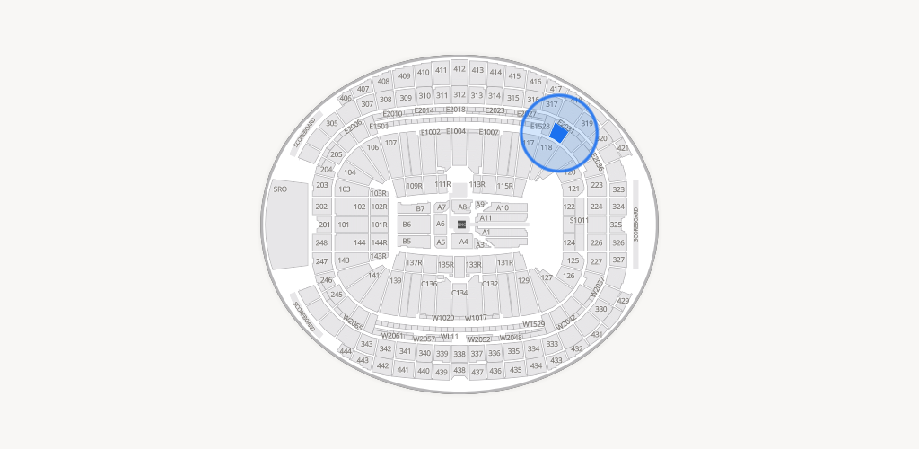Allegiant Stadium Seating Chart