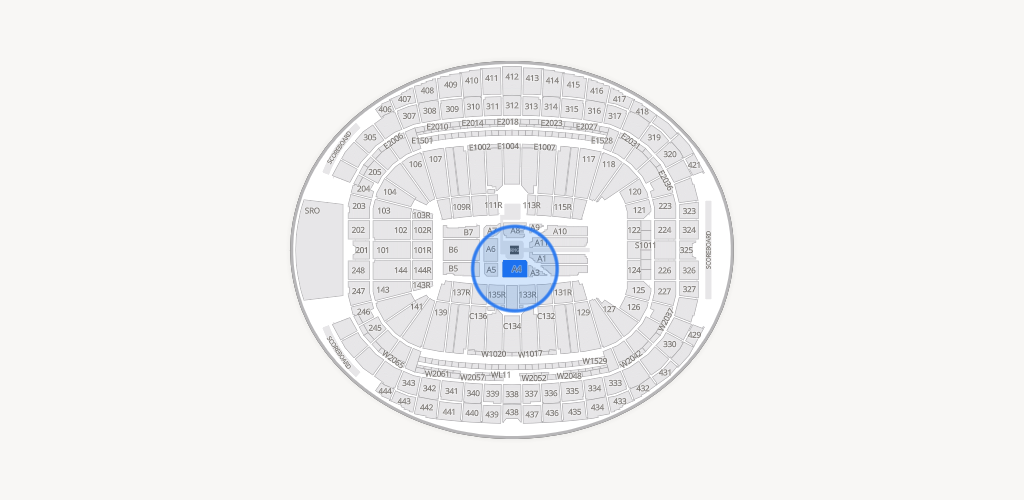 Allegiant Stadium Seating Chart