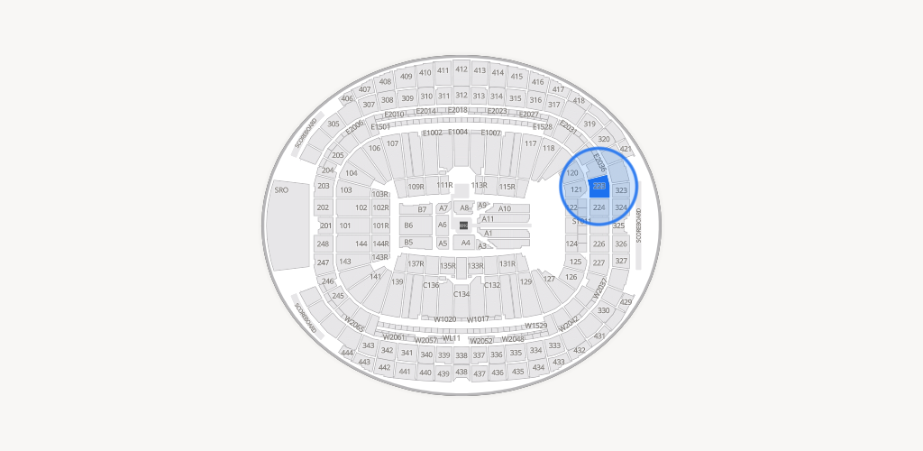 Allegiant Stadium Seating Chart