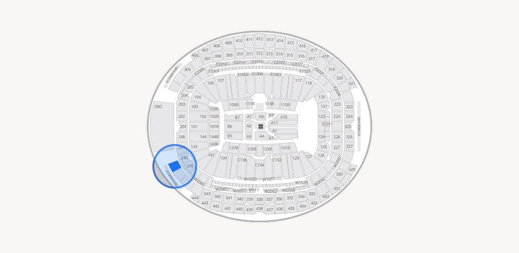 Allegiant Stadium Seating Chart