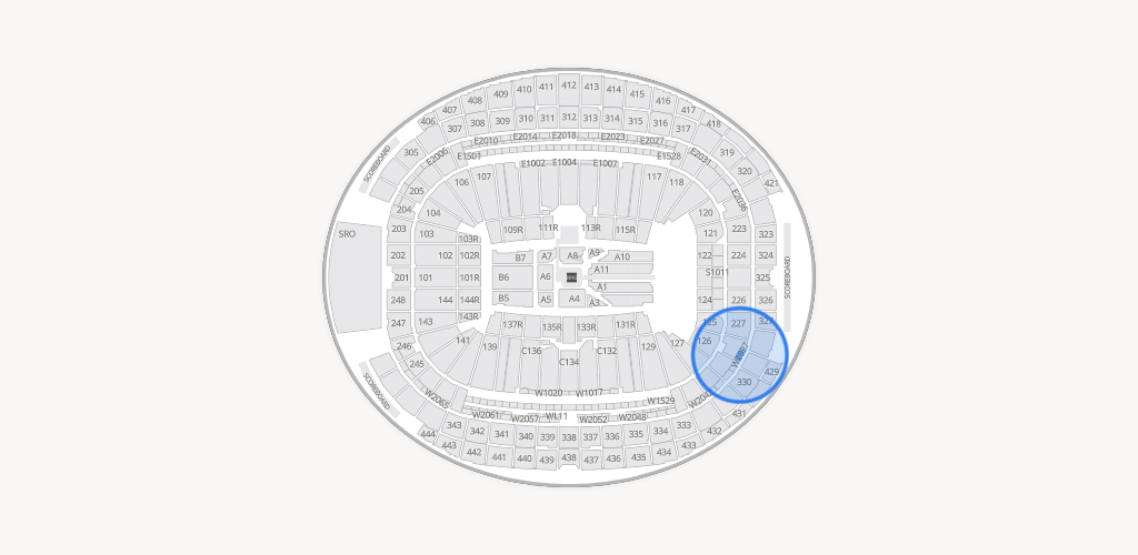 Allegiant Stadium Seating Chart