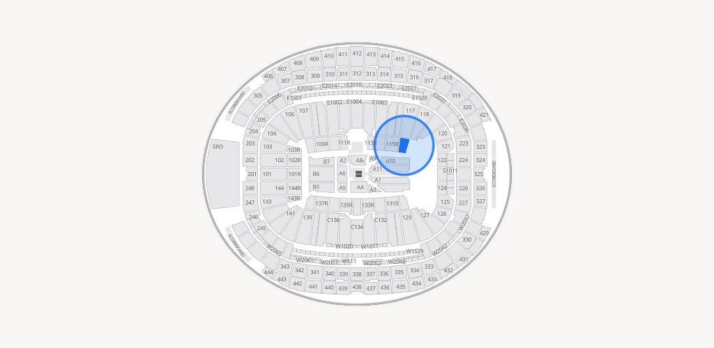Allegiant Stadium Seating Chart