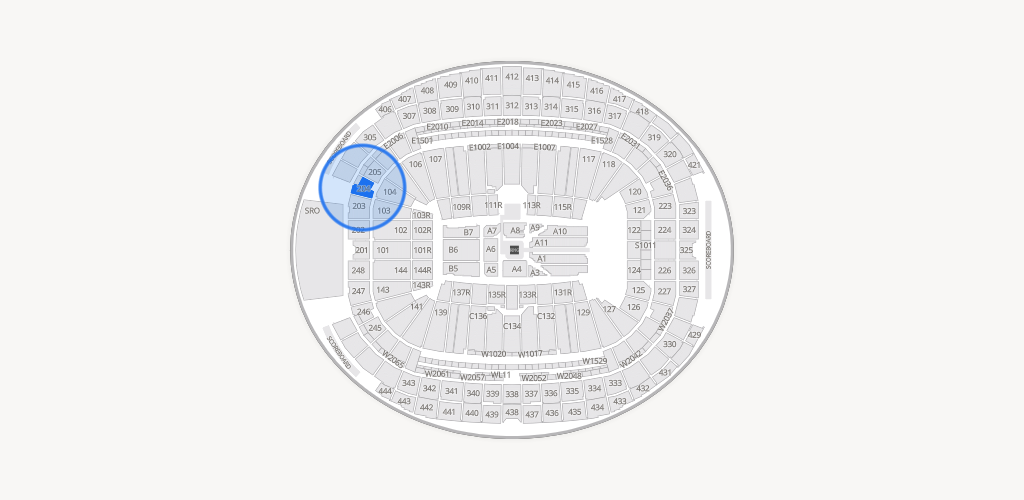 Allegiant Stadium Seating Chart