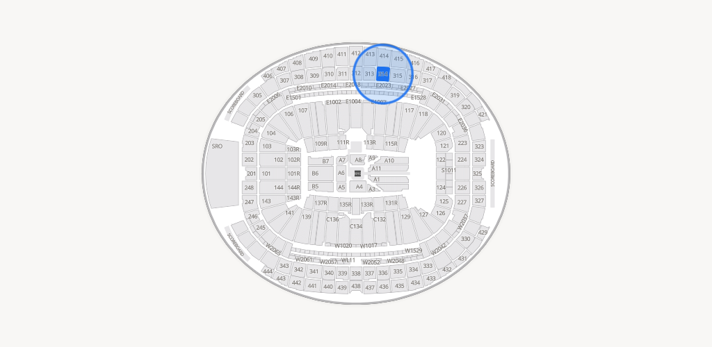 Allegiant Stadium Seating Chart