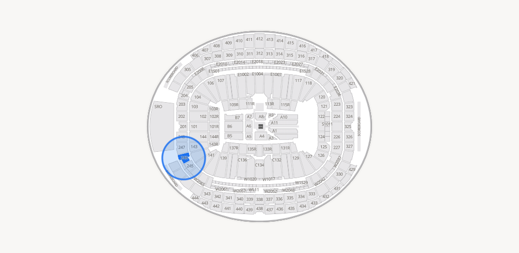 Allegiant Stadium Seating Chart