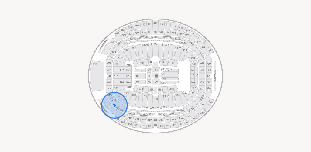 Allegiant Stadium Seating Chart