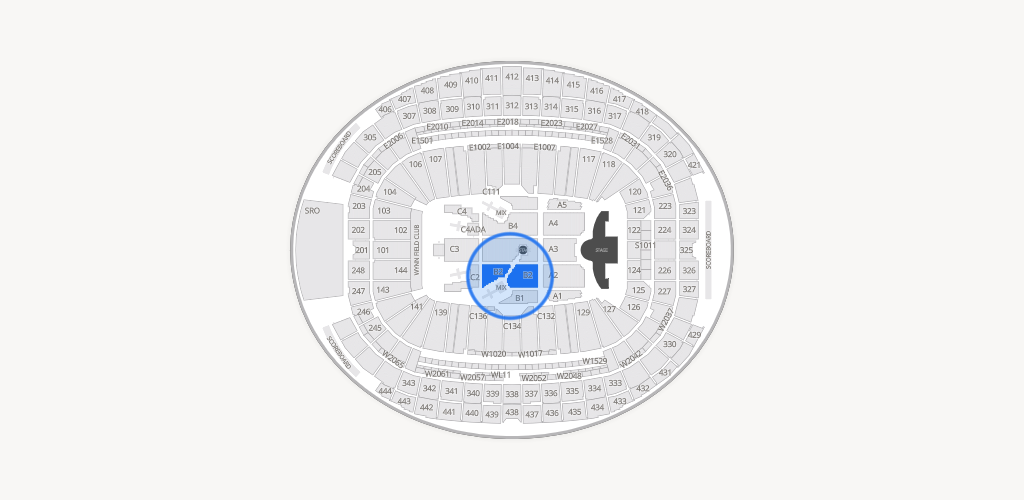 Allegiant Stadium Seating Chart