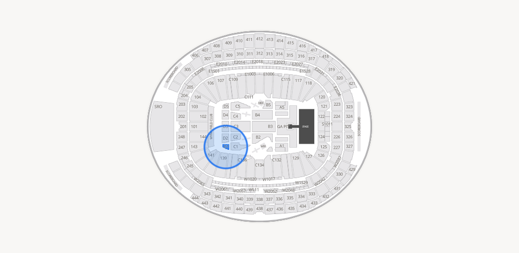 Allegiant Stadium Seating Chart