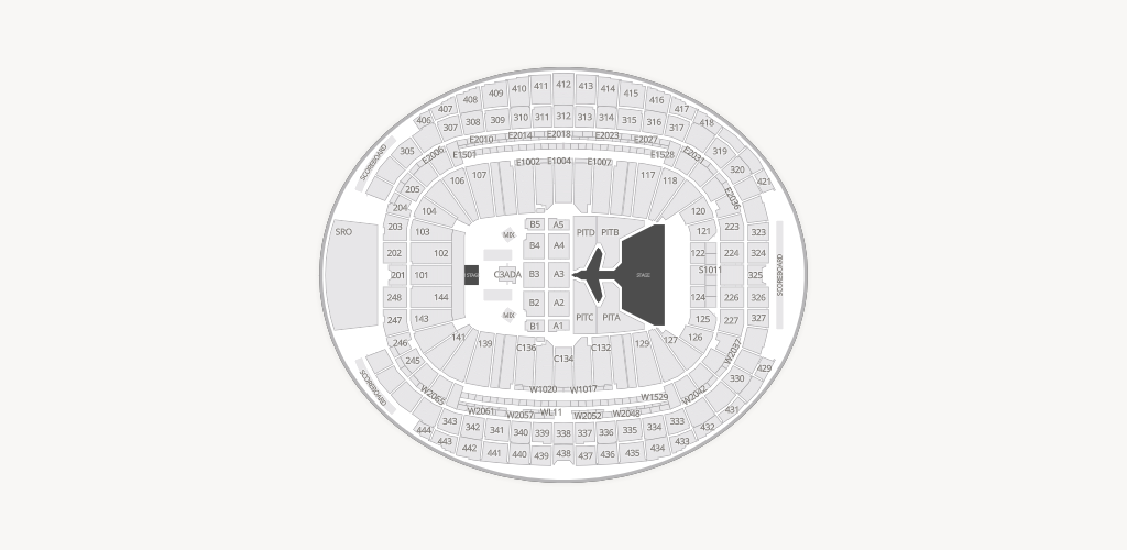 Allegiant Stadium Seating Chart