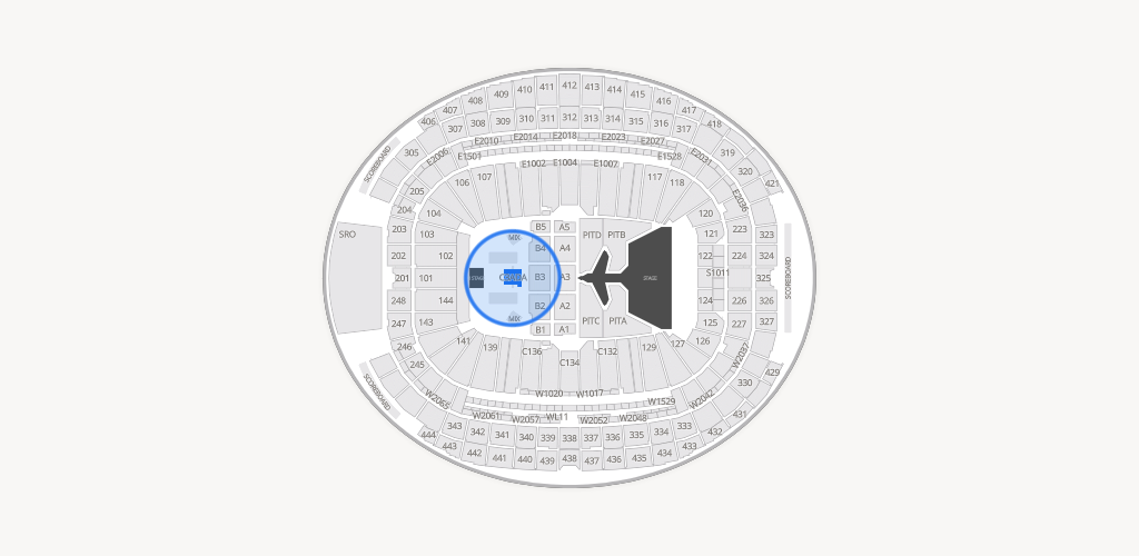 Allegiant Stadium Seating Chart