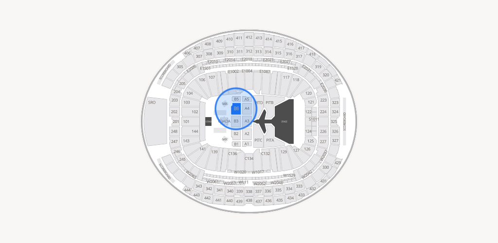 Allegiant Stadium Seating Chart