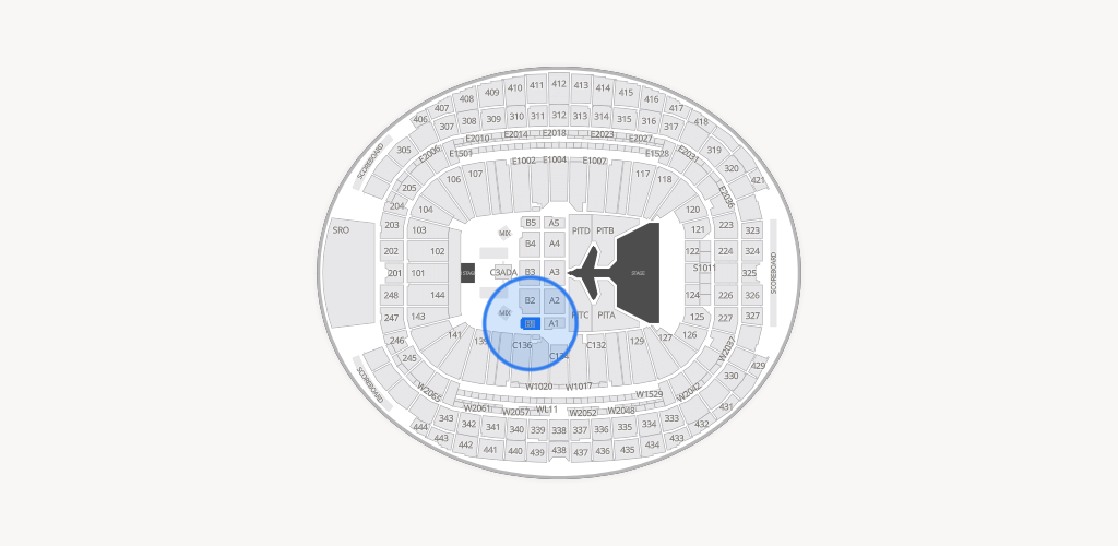 Allegiant Stadium Seating Chart
