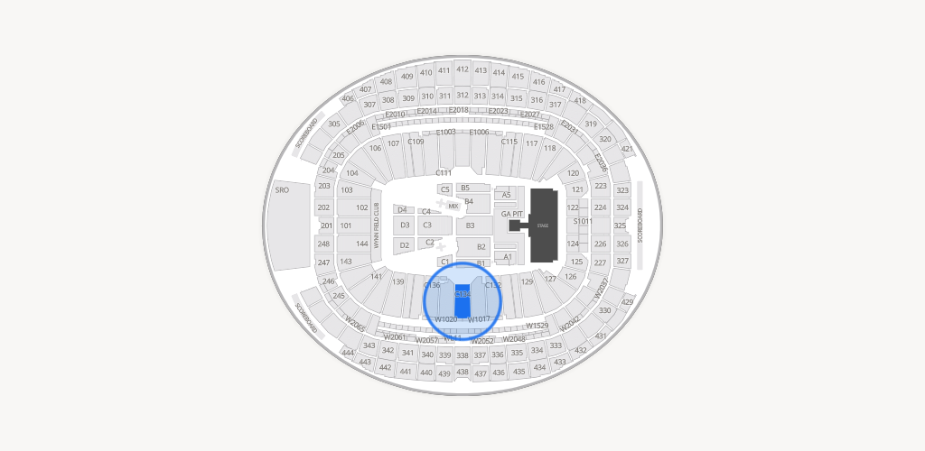Allegiant Stadium Seating Chart