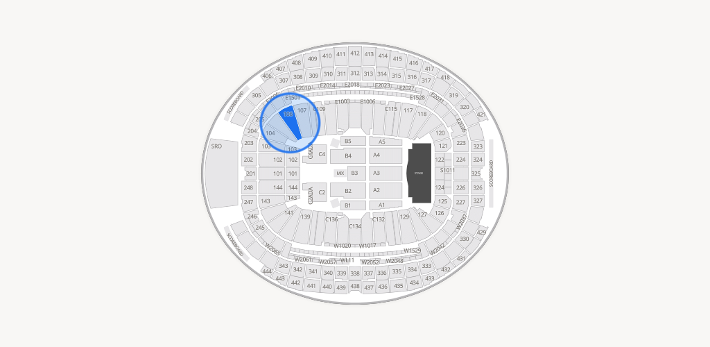 Allegiant Stadium Seating Chart