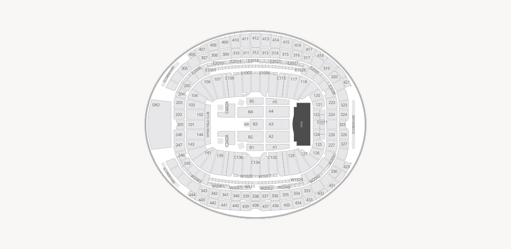 Allegiant Stadium Seating Chart