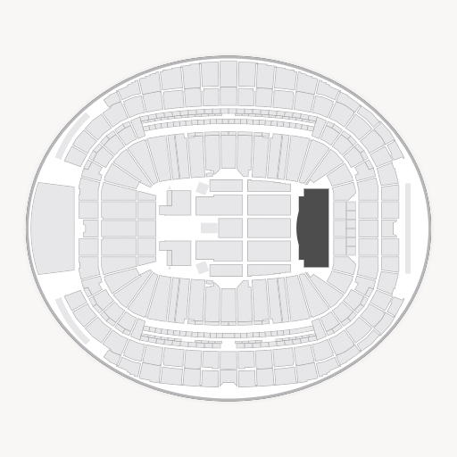 Allegiant Stadium seating chart