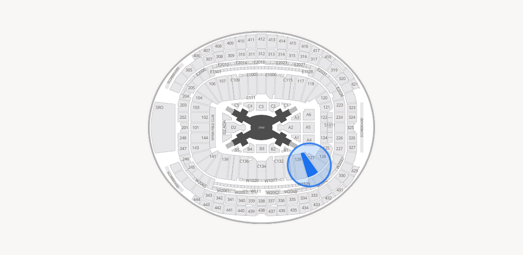 Allegiant Stadium Seating Chart