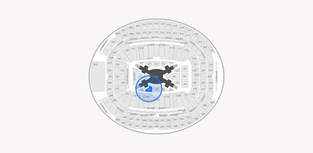 Allegiant Stadium Seating Chart