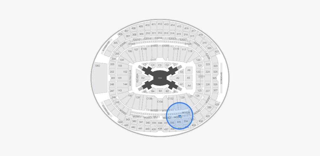 Allegiant Stadium Seating Chart