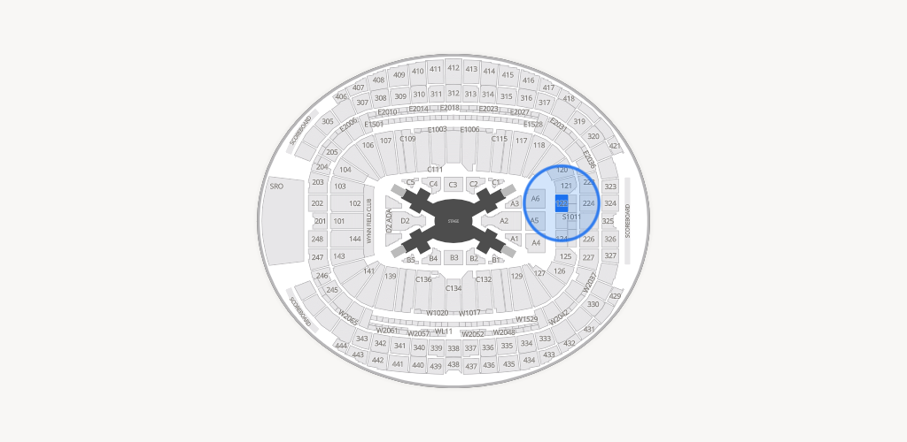 Allegiant Stadium Seating Chart