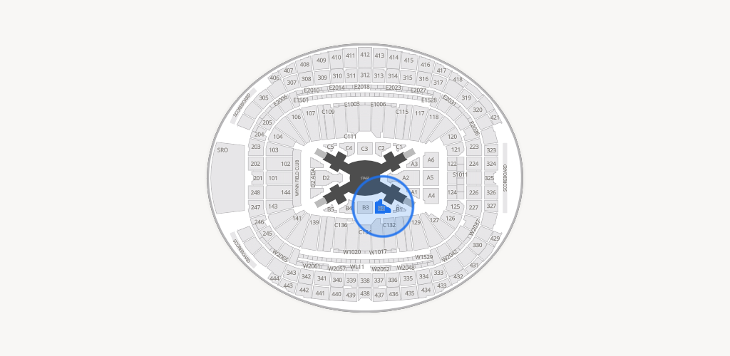 Allegiant Stadium Seating Chart