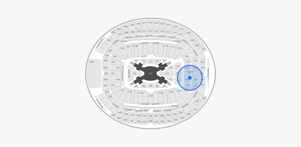 Allegiant Stadium Seating Chart
